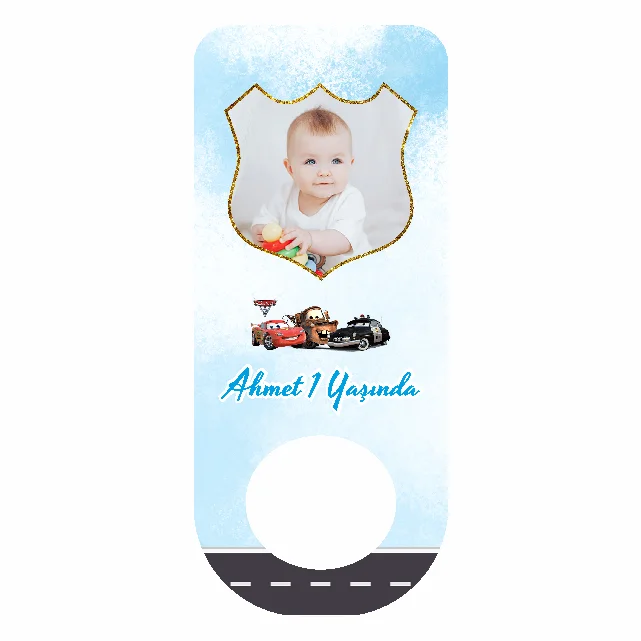 Şimşek Mcqueenn Temalı Dikdörtgen Açacak Magneti